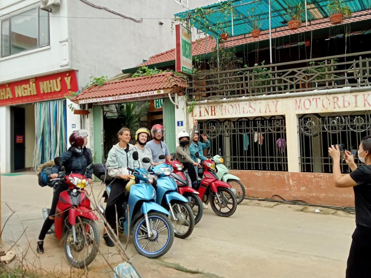 Linh Homestay And Motorbikes Rent Hà Giang Eksteriør billede